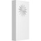 Ekena Millwork Standard Foster Flower Plinth Block With Square Edge, 3 1/2"W x 7"H x 1"P PBP035X070X100FOS09 - alternate 1